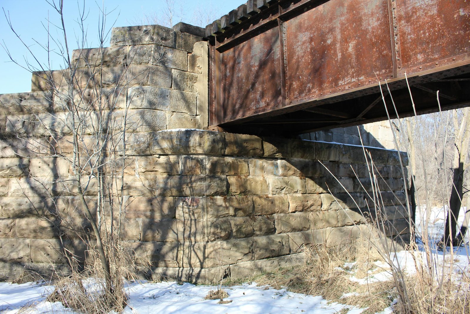 West abutment